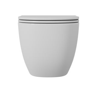 Унитаз подвесной DQ Matrix DT1396516 безободковый смыв торнадо белый