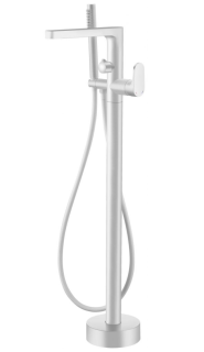 Напольный смеситель для ванны Boheme Spectre 459-MW белый матовый