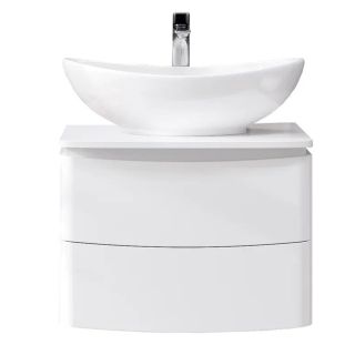 Тумба под раковину подвесная Velvex Luna tp.LUN.60.2Y, 60 см