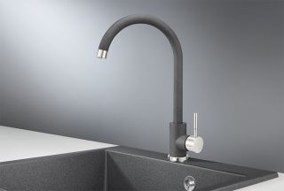 Смеситель для кухни Granula Standart ST-4031, ГРАФИТ