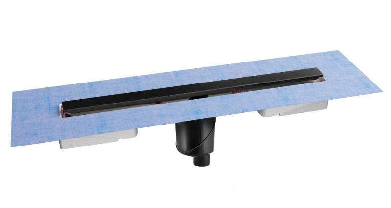 Душевой лоток Berges C1 Norma 095037 60см чёрный матовый