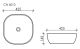 Раковина Ceramica Nova Element CN6010 42см белый
