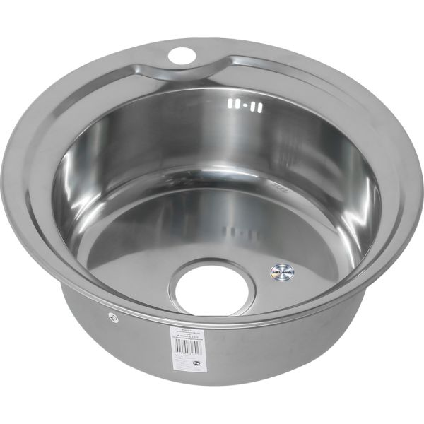 Мойка 510 Melana 0,6/170 хром с сифоном (018 t *15)