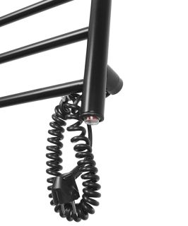 Полотенцесушитель электрический Domoterm Классик DMT 109-6 50х80 EK R чёрный