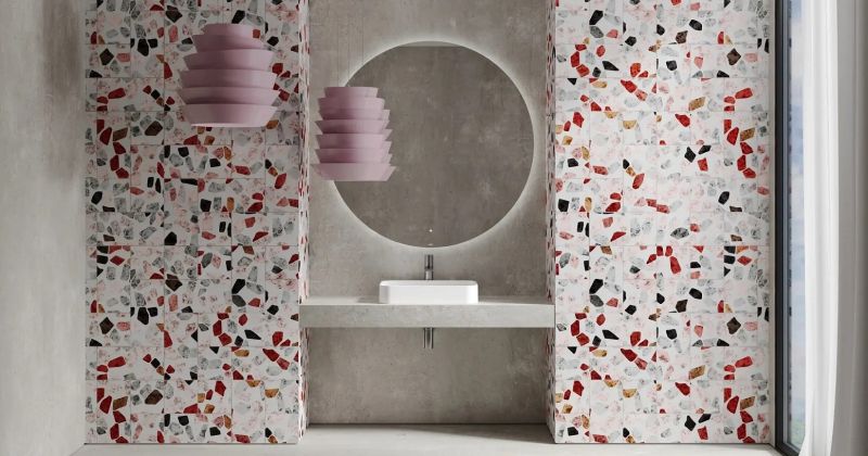 Накладная раковина Salini Callista 01 S-Stone 1101204SMRH 55см RAL снаружи