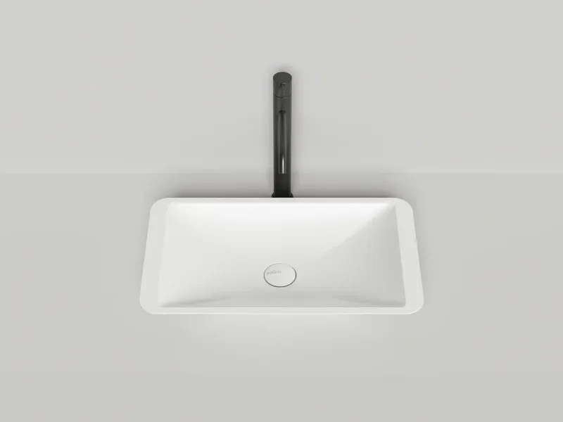 Накладная раковина Salini Callista 03 S-Sense 1101107GRF 58см RAL полностью