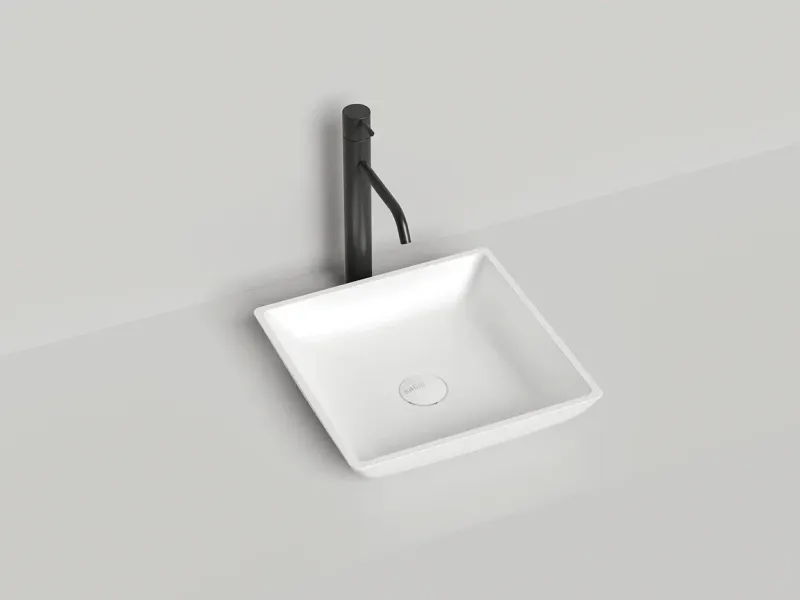 Накладная раковина Salini Callista 04 S-Stone 1101208SMRF 38см RAL полностью