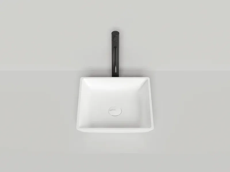 Накладная раковина Salini Callista 04 S-Stone 1101208SMRF 38см RAL полностью