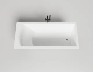 Ванна из искусственного камня Salini Cascata S-Sense 104213MRH 180x80см RAL снаружи