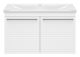 Подвесная тумба под раковину Brevita Catania CAT-01080-074П 80см белый