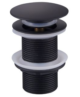 Донный клапан для раковины Raglo R600.02.06 чёрный