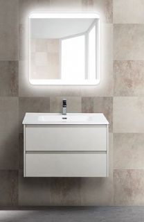 Тумба под раковину BelBagno подвесная 70x50см Bianco Opaco KRAFT-700-2C-SO-BO