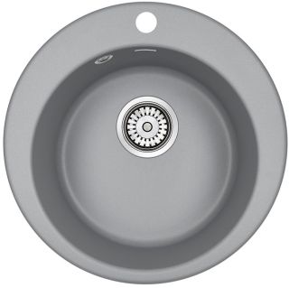 Мойка кухонная Paulmark Gelegen PM404800-GRM серый металлик