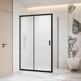 Душевой уголок RGW CL-133B (CL-13B + Z-03B) 060913348-44 140x80 см чёрный