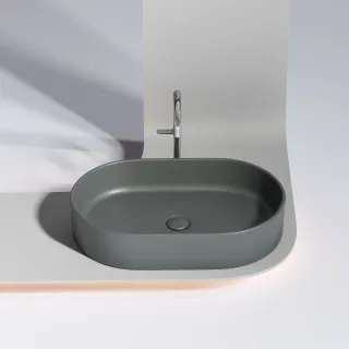 Раковина Ceramica Nova Element CN6048MDH 60см тёмный антрацит матовый