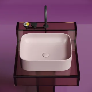 Раковина Ceramica Nova Element CN6052MP 50см розовый матовый