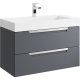 Тумба под раковину Aqwella Cube 90см серый CUB0109GR
