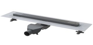 Душевой лоток Boheme Premium Trendy 983-80-GM 80 см оружейная сталь