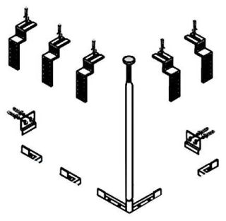 Установочный комплект Cezares CZR-SCR-FIX-3-KIT