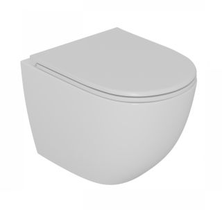 Унитаз подвесной DQ Matrix DT1396516 безободковый смыв торнадо белый