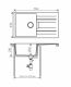 Мойка кухонная Tolero Loft TL-750 сафари 473769