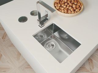 Кухонная мойка Florentina Оптима-HM 300.400.10.10 серебристый