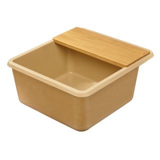 Мойка кухонная Акватон Беллис 57см латте 1A724932BS260