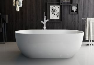 Акриловая ванна BelBagno отдельностоящая, белая BB70-1700-800
