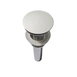 Донный клапан Vincea Solid Surface Vincea DBS-616MW, белая матовая крышка, без перелива