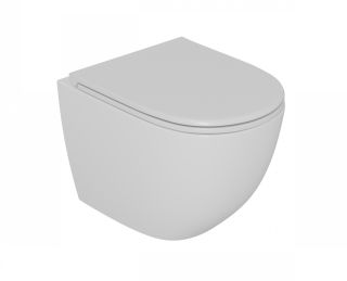 Унитаз подвесной DQ Matrix DT1396016 безободковый белый