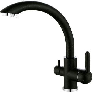 Смеситель для кухни Paulmark Essen Es213001-308 чёрный