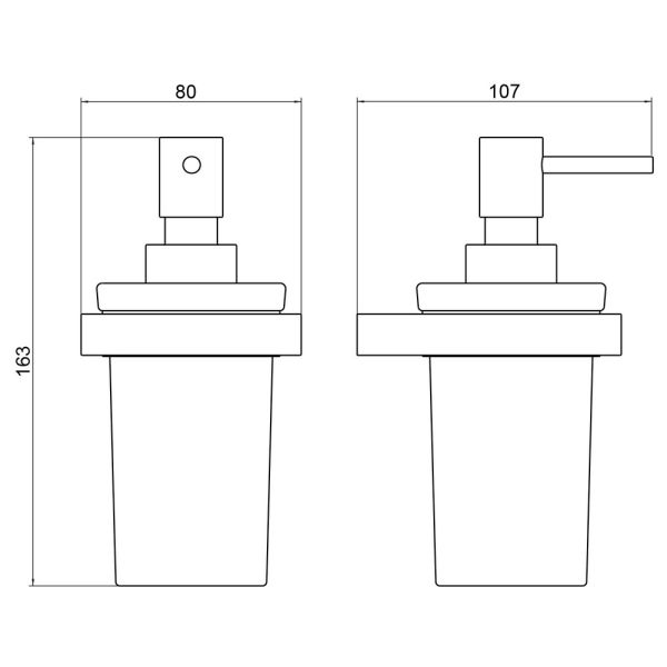Дозатор Timo Petruma 15239/03 чёрный