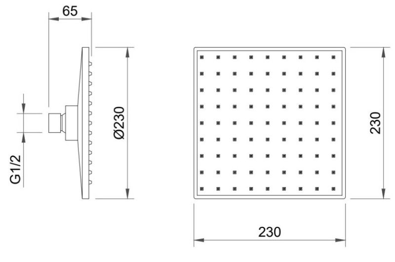 Душевой комплект Berges Nardis 2S чёрный матовый 071002