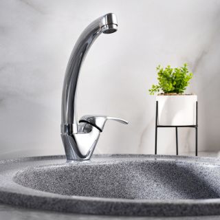 Смеситель для кухни РМС SL128-011F-1 хром