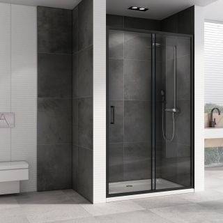 Душевая дверь ABBER Schwarzer Diamant 100см чёрный AG30100B5