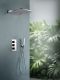Встраиваемая душевая система с термостатом AltroBagno Cascata 040101 Cr