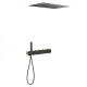 Душевой комплект Timo Petruma SX-5229/03SM с термостатом чёрный матовый