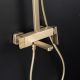 Душевая стойка Frap F2490-3 Золотой сатин
