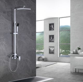 Душевая стойка ABBER Wasserfall хром AF8616