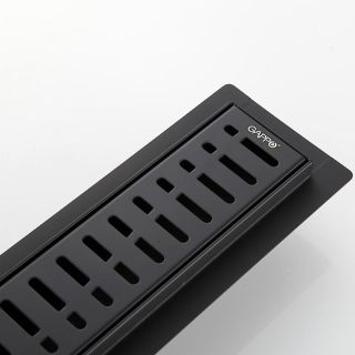 Душевой лоток Gappo G88007-36 80 см чёрный