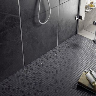 Душевой лоток Timo Drain System DS230206/00 60см с двусторонней панелью plate под плитку хром