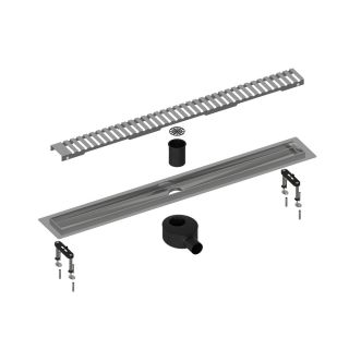 Душевой лоток Timo Drain System DS230106/01 60см с вставкой lines сатин