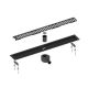 Душевой лоток Timo Drain System DS230109/03 90см с вставкой lines чёрный