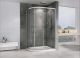Душевой уголок ABBER Schwarzer Diamant AG01118 110x80см хром