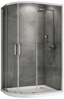 Душевой уголок ABBER Schwarzer Diamant AG01180 100x80см хром