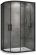 Душевой уголок ABBER Schwarzer Diamant AG01180B 100x80см чёрный