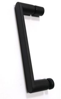 Душевой уголок ABBER Schwarzer Diamant AG01180B 100x80см чёрный