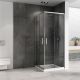 Душевой уголок ABBER Schwarzer Diamant AG020905 90x90см хром