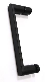 Душевой уголок ABBER Schwarzer Diamant AG30100B-S75B-S75B 100x75см чёрный