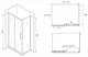 Душевой уголок ABBER Schwarzer Diamant 110x100см AG30110BH-S100B